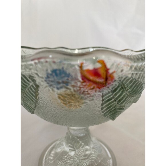 Crystal D’Arques Chataignier J.G. Durand Luminarc Fruit Bowl - Picture 2 of 9